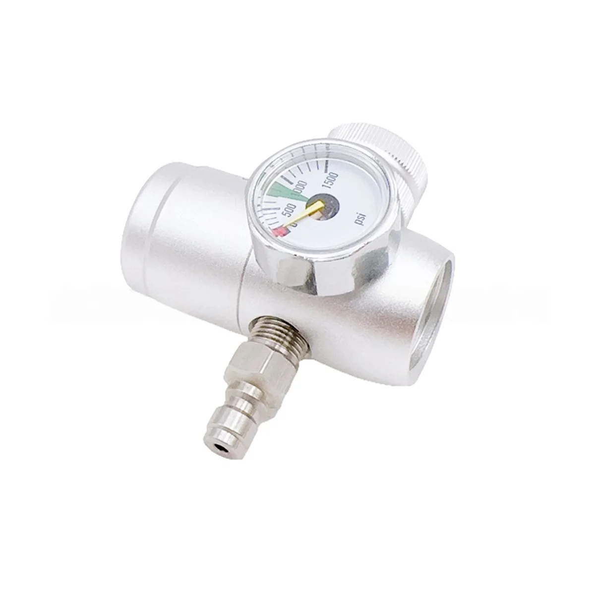 A83Z For Soda Cylinder Quick Fill Connector TR21-4 Threaded for Micro-Adjustable Valve for Home Brewing