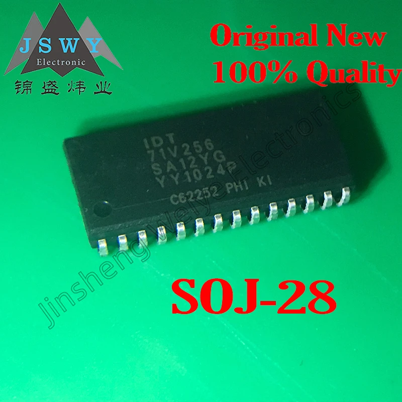(5-10PCS) IDT71V256SA12YG SOJ28/Synchronous Static Random Access Memory (SRAM) Chip/Imported Original/In Stock/Fast Shipping