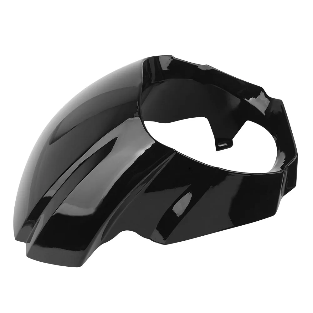 قناع غطاء أمامي أمامي أسود لامع للدراجة النارية لدراجة Harley Softail Breakout FXBRS 114 FXBR 107 2018-2022
