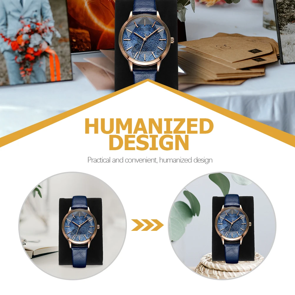 12Pcs Watch Pillow Holder Bracelet Display Bangle Watch Cushions Chain Support Jewelry Rack Drawer Dresser Showcase Display Pad