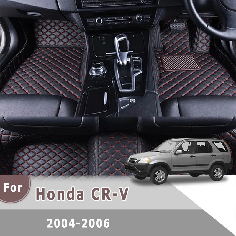 RHD Carpets For Honda CR-V CRV CR V 2004 2005 2006 Car Floor Mats Floorliners Interior Automobiles Rugs Foot Pads Accessories