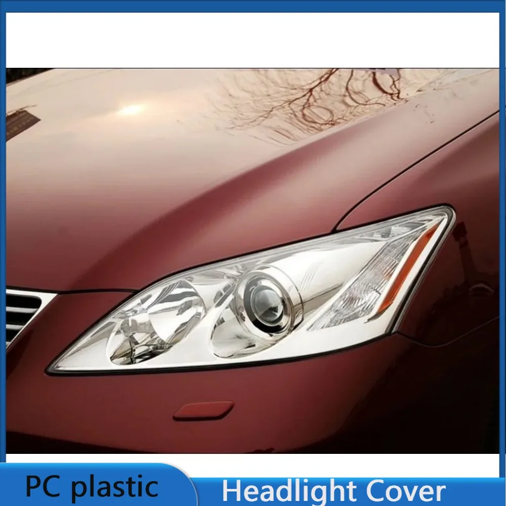 

For Lexus ES240 ES350 2006 2007 2008 Year Front Headlight Cover Transparent Lampshade Headlamp Lens Shell Body Kit Accessories
