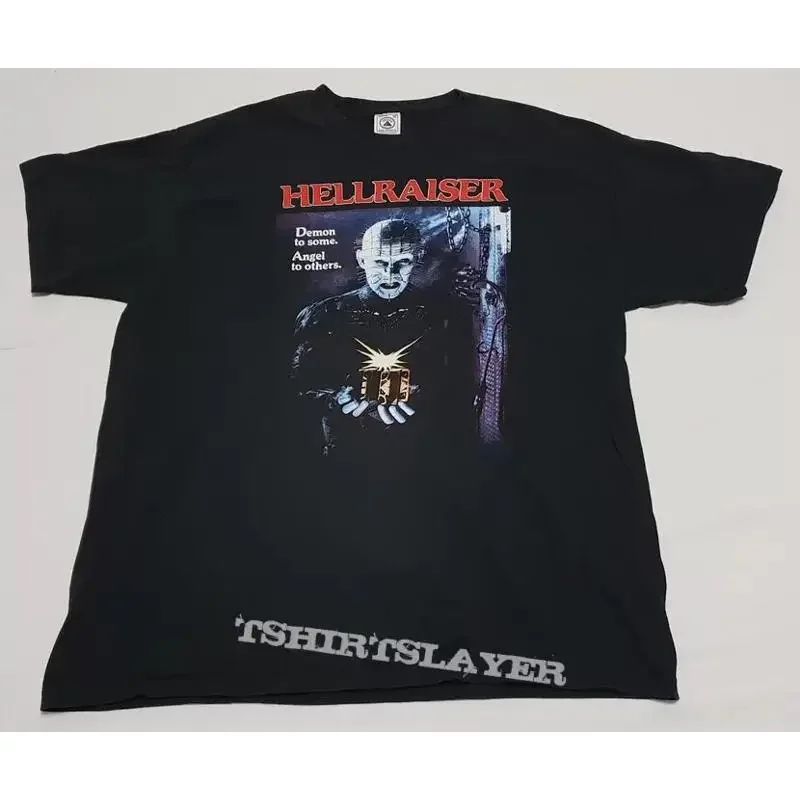 Hellraiser 1987 Horror Movie T Shirt Remake Black Qt1035