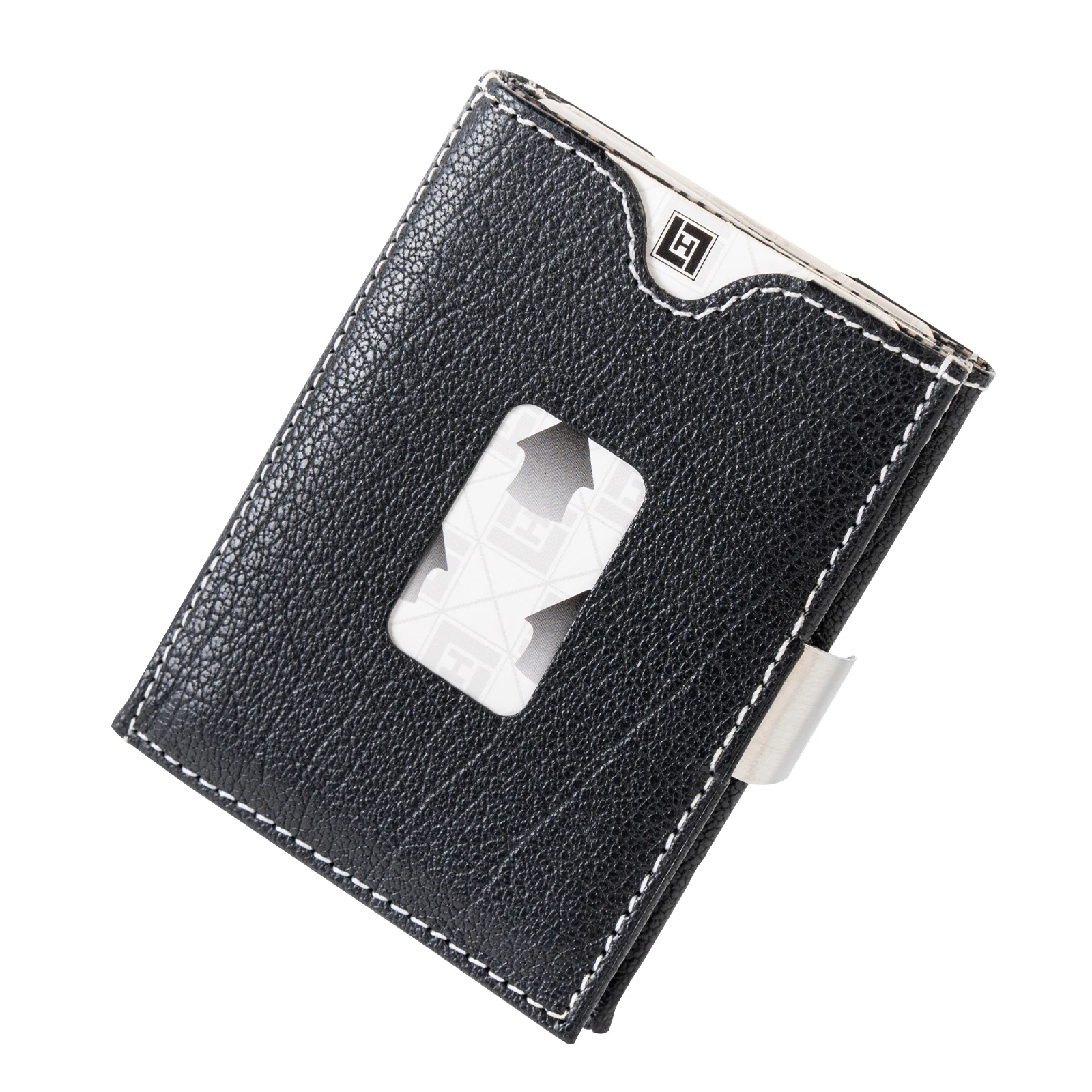 liulihua-luxury-wallet-minimalist-card-holder-with-stainless-steel-buckle-purse-2020-genuine-leather-slim-travel-wallet