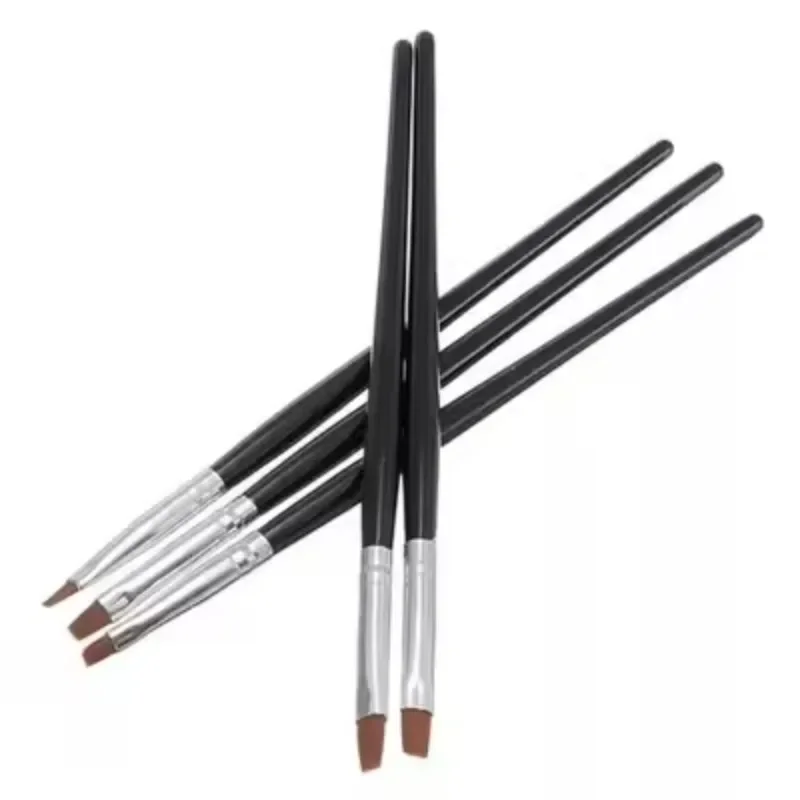 5 Pcs Dental Resin Brush Pens Dentistry Shaping For Adhesive Porcelain Teeth Composite Cement Adhesive Dentist Oral Tools