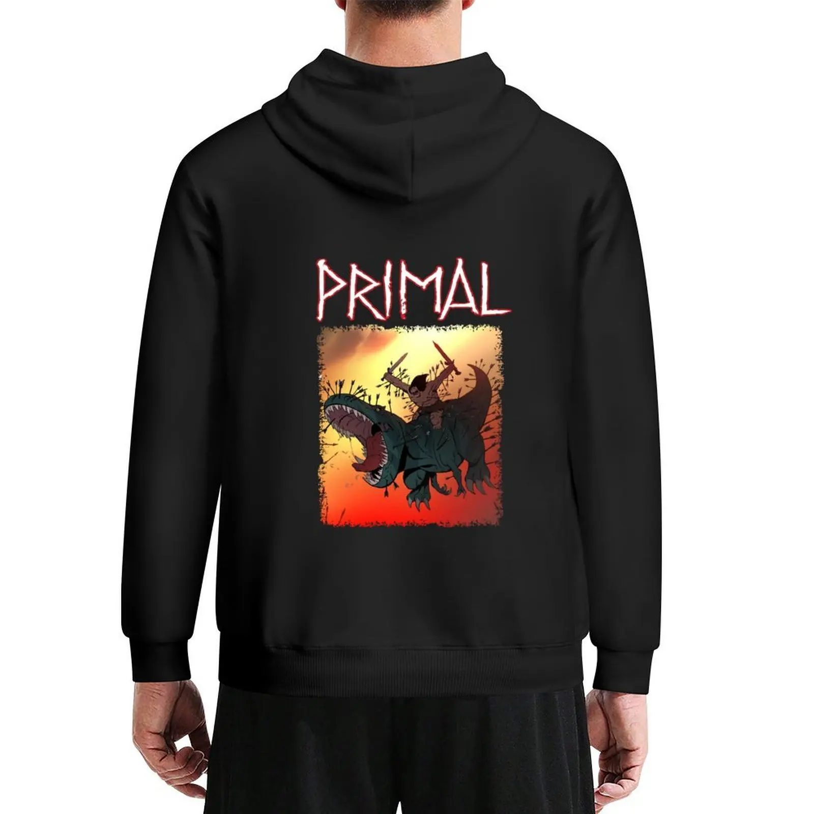 

Primal Hoodie anime clothing korean style clothes autumn jacket men mens clothes big size hoodie
