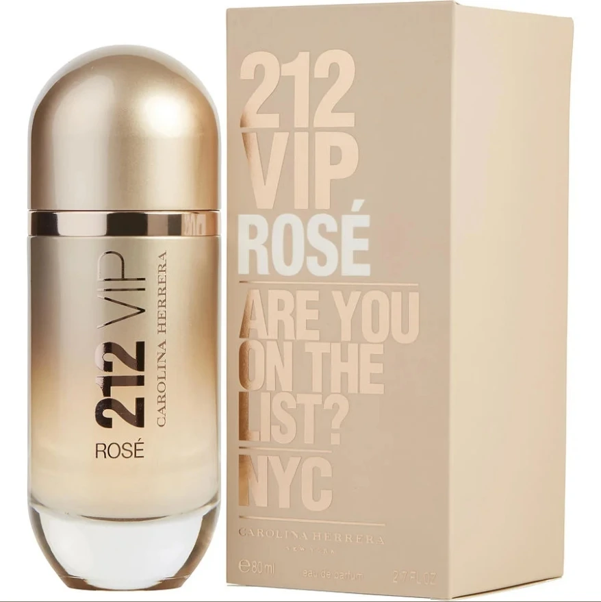 

Carolina Herrera 212 Vip Rose for women Eau De Parfum Spray 80ml
