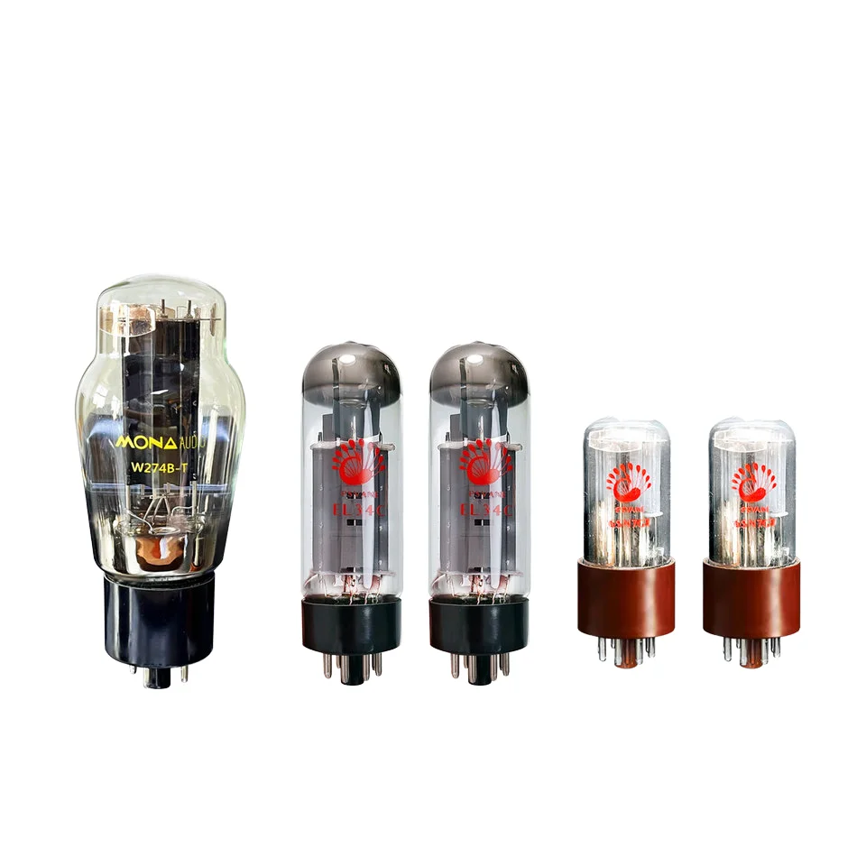 

HIFI DIY Single-Ended 8W*2 EL34 Tube Audio Amplifier Kit AC Coupled Cathode Circuit Vintage Tweed Champ Style Collector's