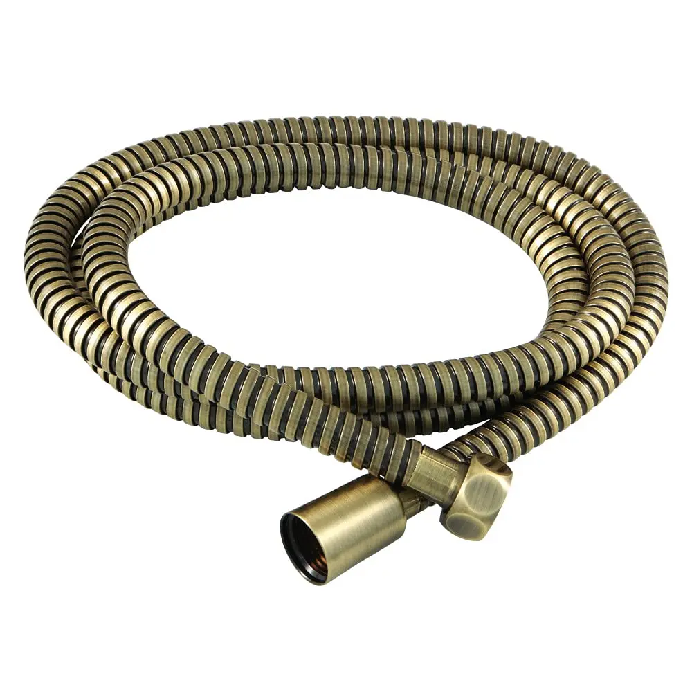 

Vintage 59 Inch Shower Hose Stainless Steel Heavy Duty Polished Brass Finish