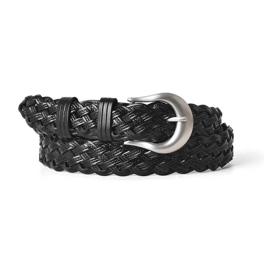 ผู้หญิงวินเทจถักรัดตัวหญิงCummerbundเสื้อเข็มขัดชุดDecrationเข็มขัดแคบJ1454