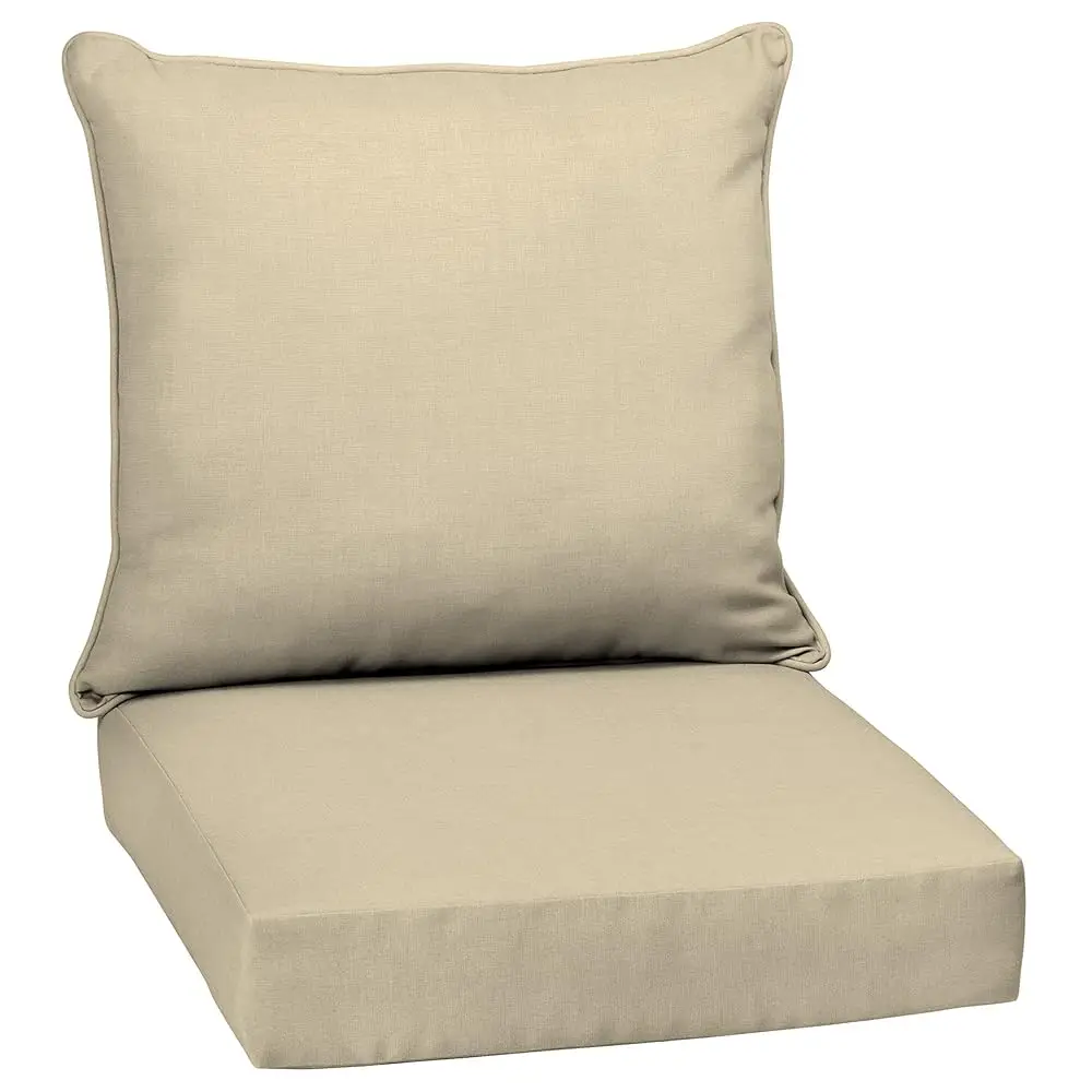 

Arden Outdoor Deep Seat Cushion Set, 24 In X 24 In, Weather-Proof, Rain-Proof, Fade Resistant Patio Cushion For Chair, Sofa,