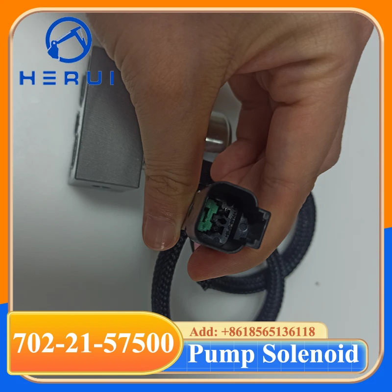 702-21-57500 7022157500 Pump Solenoid for PC300-7 PC400-7 Hydraulic Pump Solenoid Valve