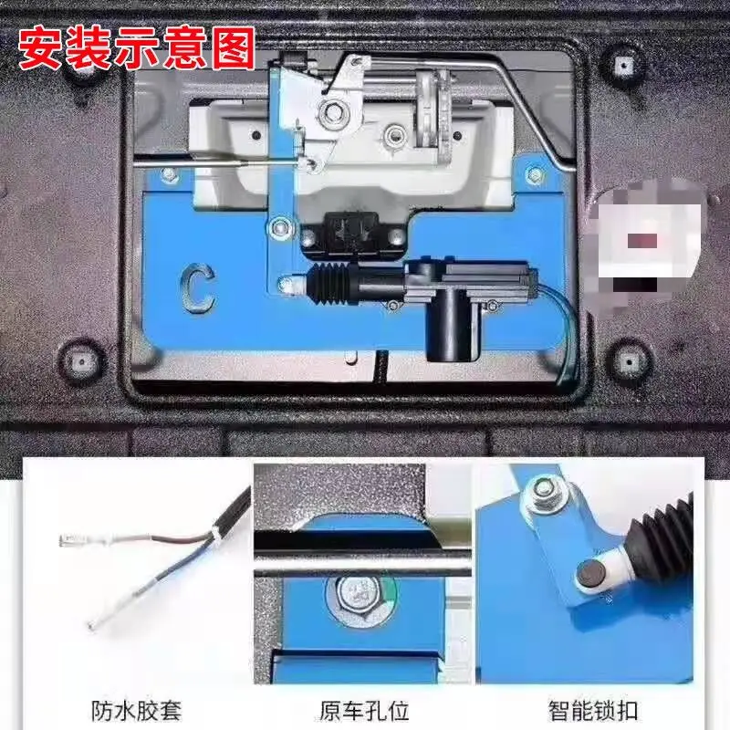 

Auto parts Tailgate Electri Remote Control Central Lock Car Accessories For GWM Poer Great Wall Pao Power Ute Cannon 2019-2021