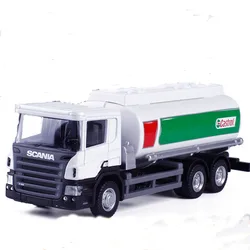 Oil Tank Truck Gifts For Kids Simulation Exquisite Diecasts & Toy Vehicles RMZ city Car Styling 1:64 Alloy  car Collection Model