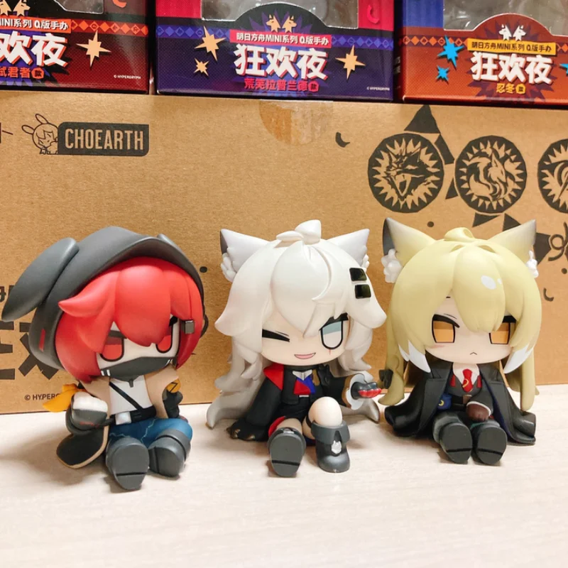 

New Arknights Vulpisfoglia Crownslayer Lappland The Decadenza Pvc Anime Figure Model Kawaii Doll Peripheral Limit Toys In Stock