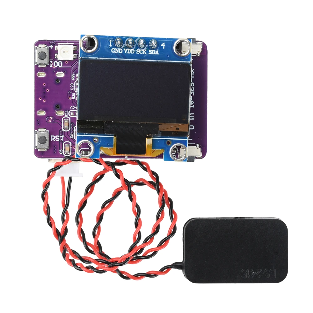 

MINI ESP32-S3-N16R8 Макетная плата Xiaozhi AI Голосовой диалог Модуль робота WiFi Bluetooth Модуль с 0,96-дюймовым OLED-экраном