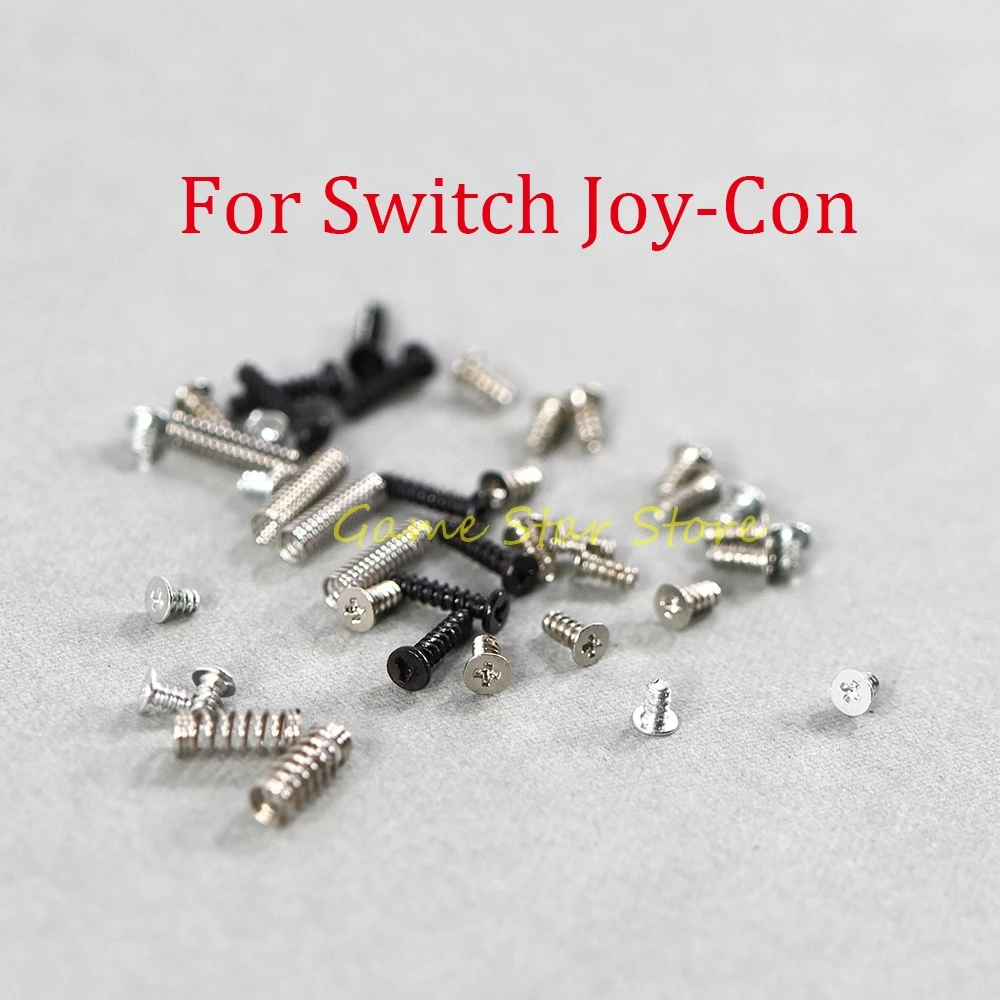 

50 комплектов для контроллера Nintendo Switch Joy-Con, полный набор винтов, сменный ремонтный комплект, игровые аксессуары