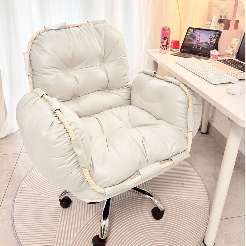 Computer chair comfortable sedentary home dormitory lazy sofa chair backrest live chair rental house