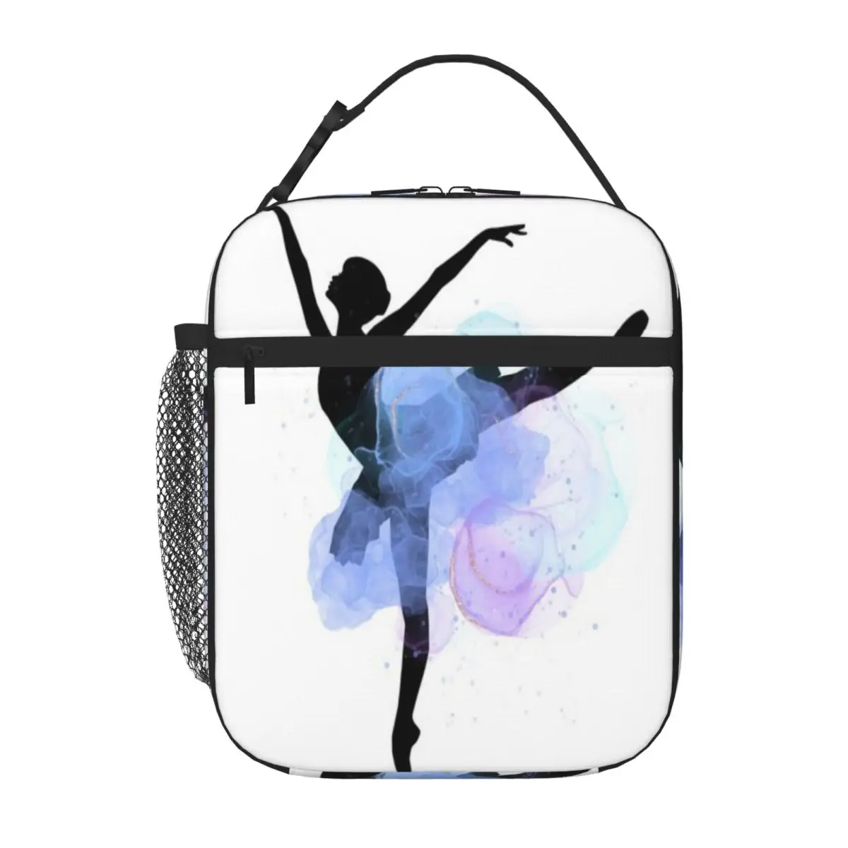 Bestselling Ballet Denim Style Insulated Lunch Pouch Daycare Meal Adult Lunch Bag