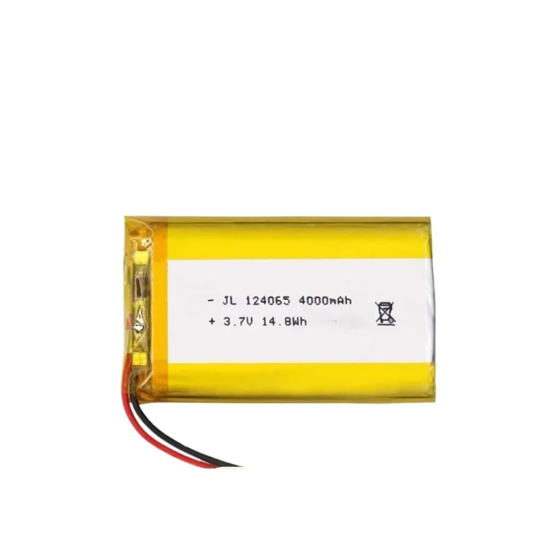 124065 4000mAh 3.7V Polymer Li-Ion Battery for Microphone Tablet Medical Device Camera Power Bank High Quality Batteries