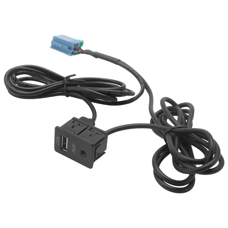 Reliable-Radio Extension AUX USB Port Adapter Cable Wiring Assy For Kia Sportage