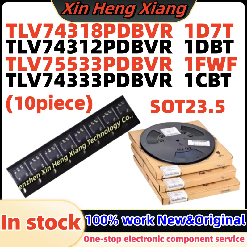 (10pcs) TLV74318PDBVR 1D7T TLV74333PDBVR 1CBT TLV74312PDBVR 1DBT TLV75533PDBVR 1FWF TLV74312 TLV74318 TLV74333 TLV75533