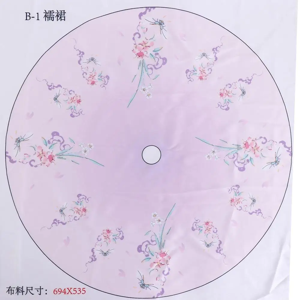 

Girl Family Dress DIY Hanfu Clothes Skirt Wear 's Hanfu Clothes DIY Kit Handcrafts Handmade Clothing Design DIY