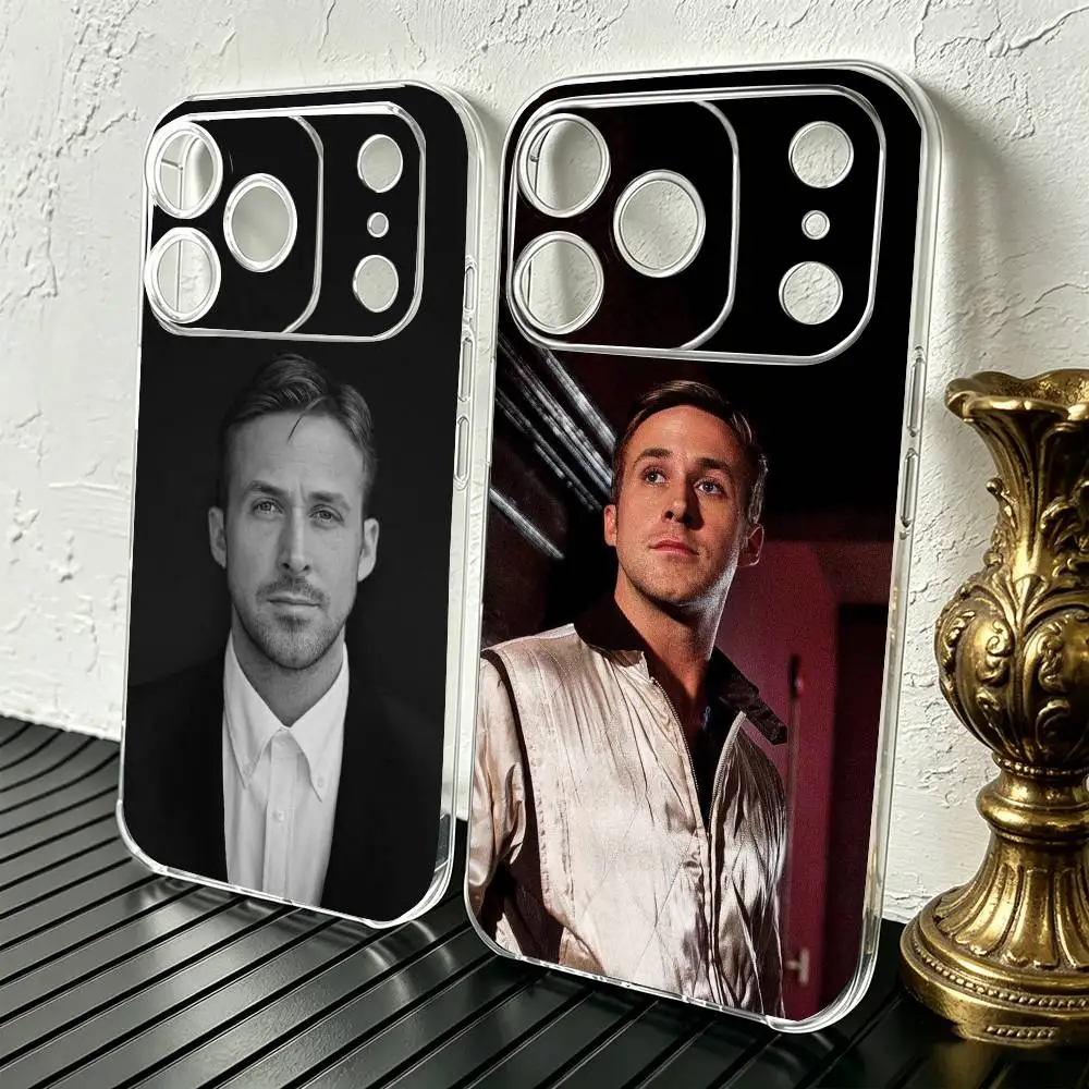 Funny Ryan Gosling Rapper-r Phone Case For iPhone 17 16 15 14 13 12 11 Mini Pro Max Plus Transparent Cover
