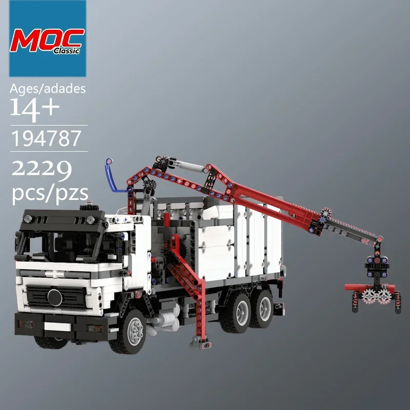 New MOC 1632NG Hookloader With Crane Container Technic Model - Trendy Educational Toys - Fun Building Game Set For Holiday Gifts