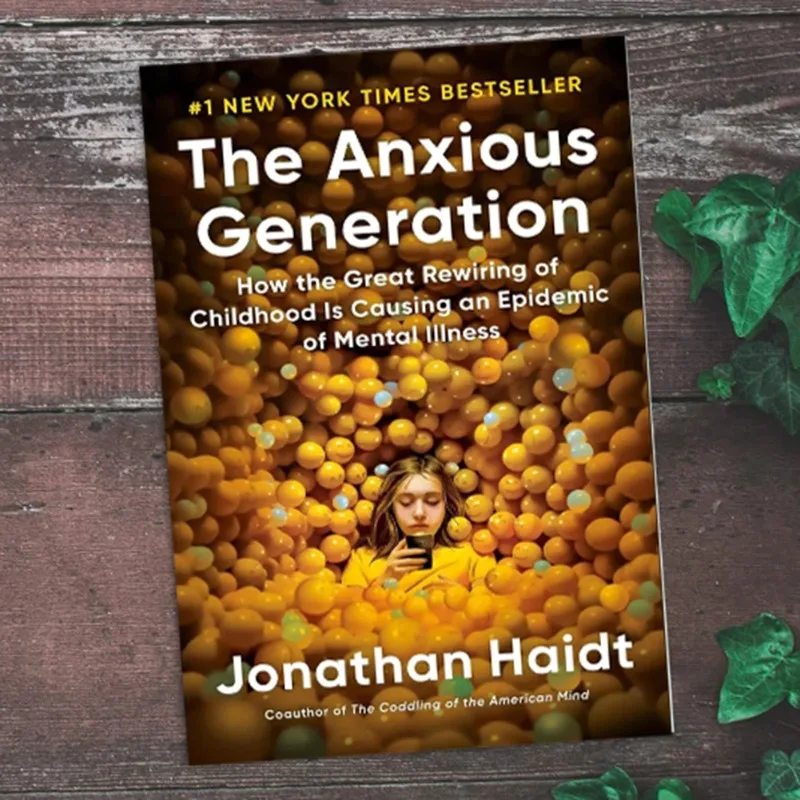 

The Anxious Generation Books for Teen Mental Health Data-Driven Strategies for Parents Educators by Social Psychologist