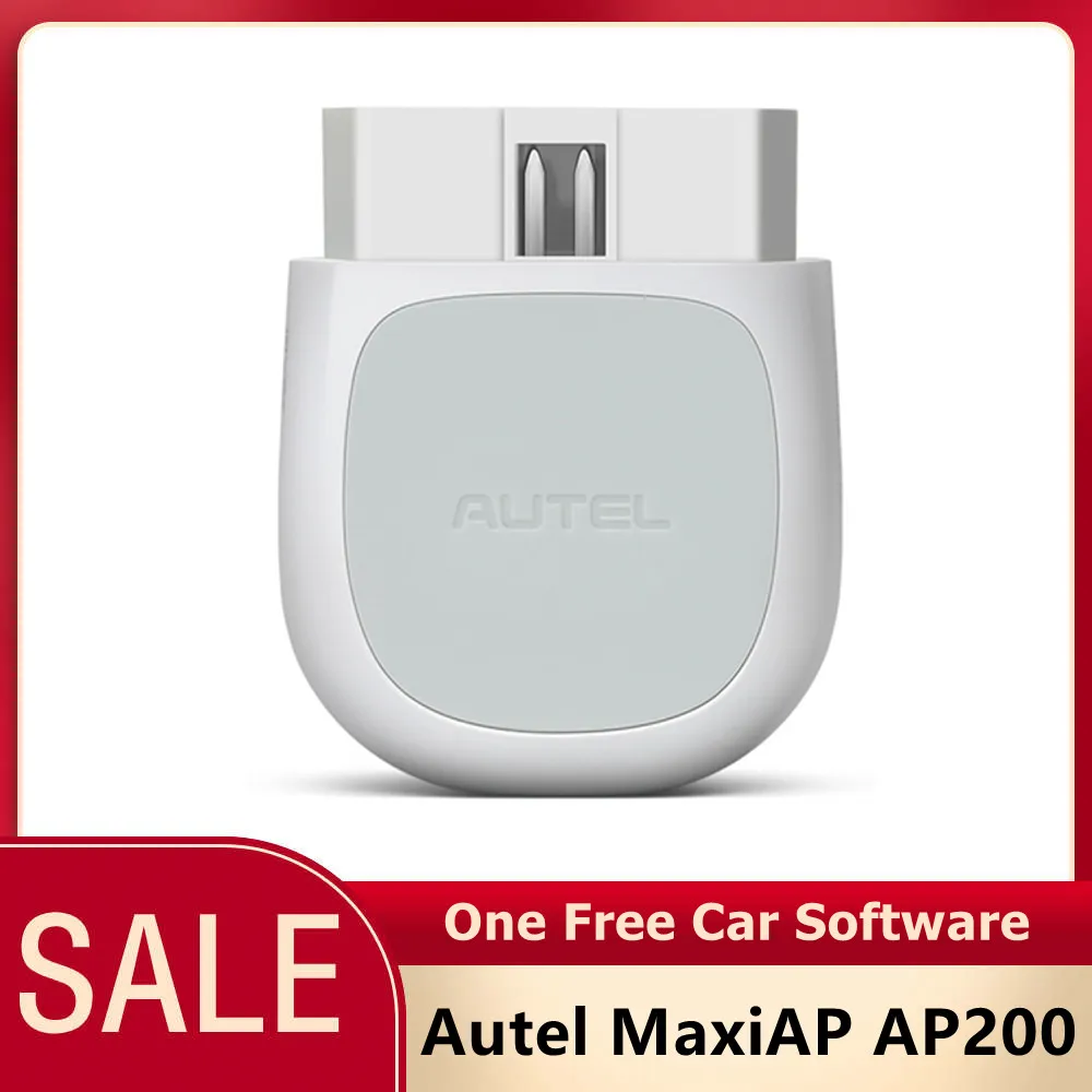 Autel AP200 MaxiAP AP200 Bluetooth OBD2 Scanner Code Reader Oil/EPB/BMS/TPMS/SAS with Full System Diagnosis Support iOS Android