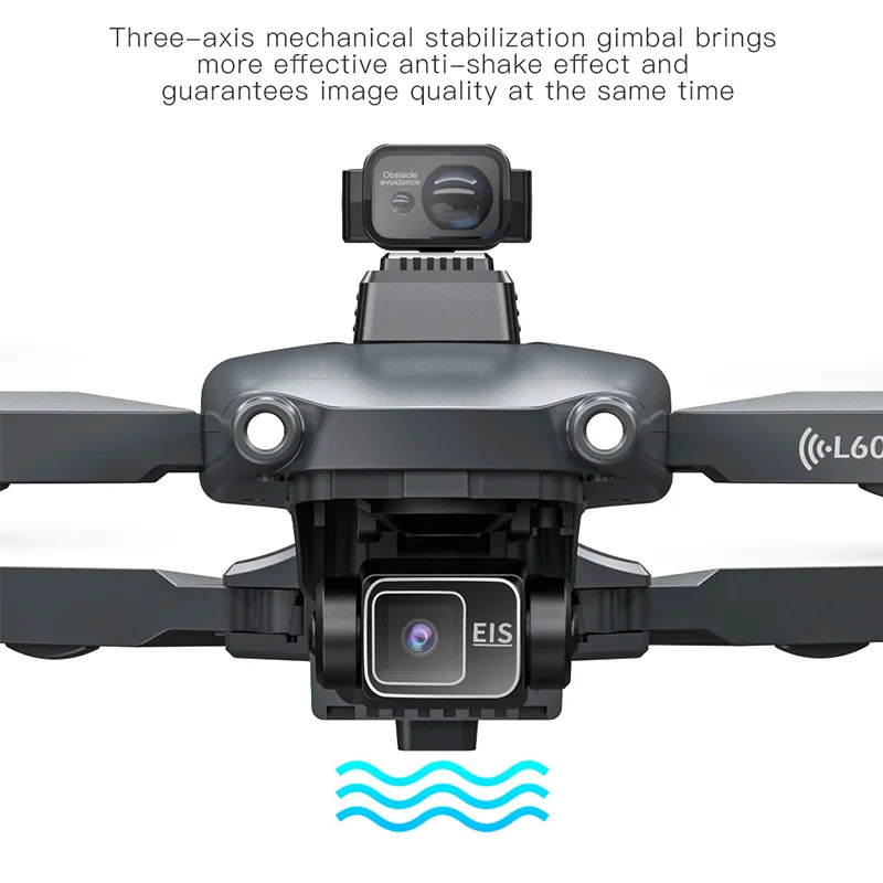Drone L600 PRO MAX 4K Professional 5G GPS HD 3-axis Gimbal Photography Brushless Foldable Quadcopter RC Distance 3KM Drones Toys