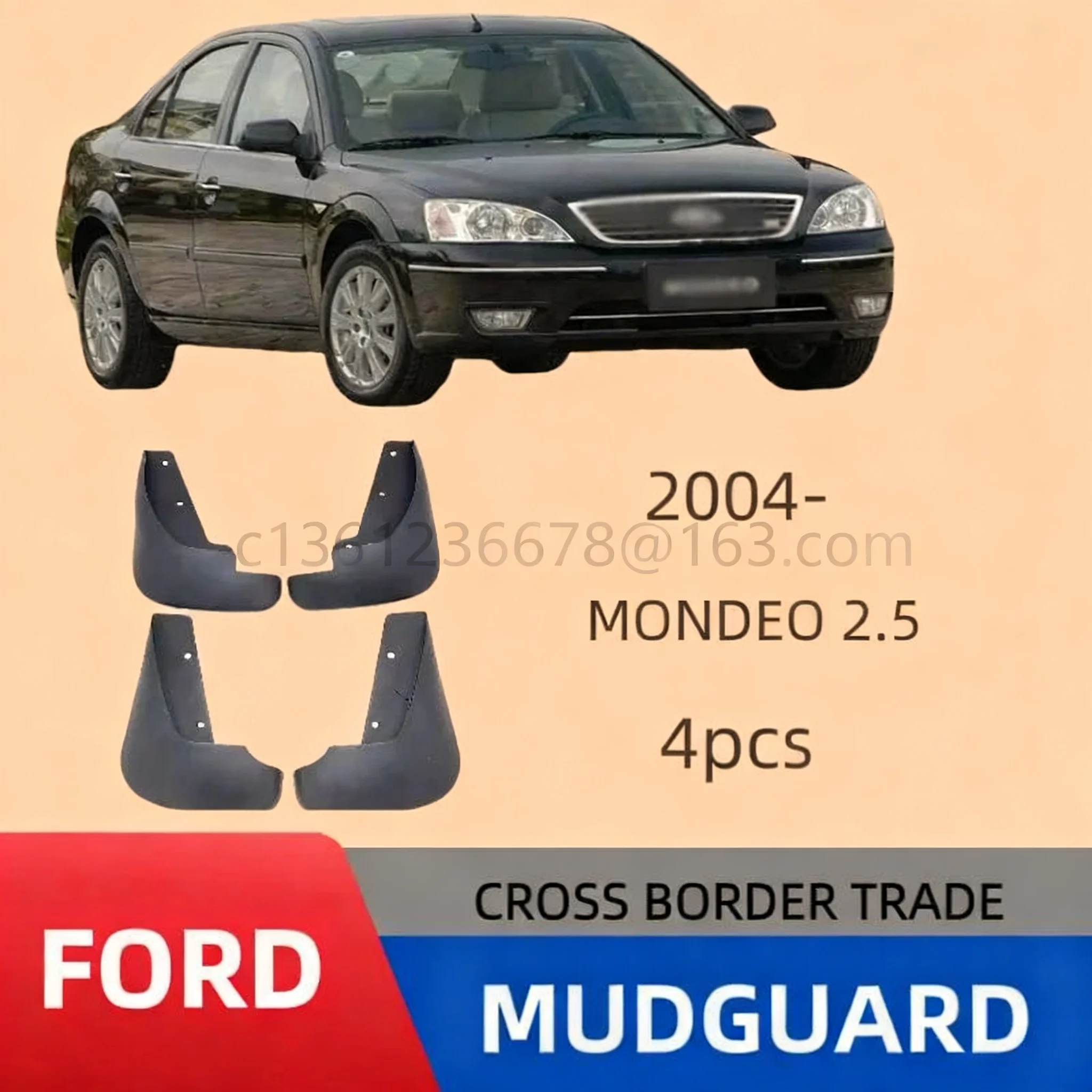 

Suitable for 2003 Ford Mondeo 2.5L fender car tire mudguardcar accessoriesmud flaps