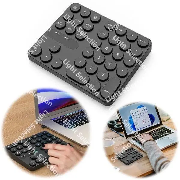 

2.4G Wireless Mini Numeric Keypad 35 Keys Number Keypad