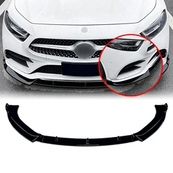 For Mercedes Benz CLS Class C257 CLS350 CLS400 CLS450 CLS500 CLS550 2018-2021 Front Bumper Spoiler Lip Lower Splitter Protector