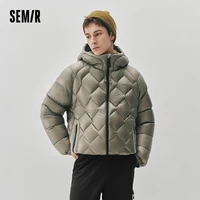 Semir Men Down Jacket 90 Percent Down Fill Diamond Quilting Outdoor Style 2026 Winter Warm Insulation Cold Weather 3