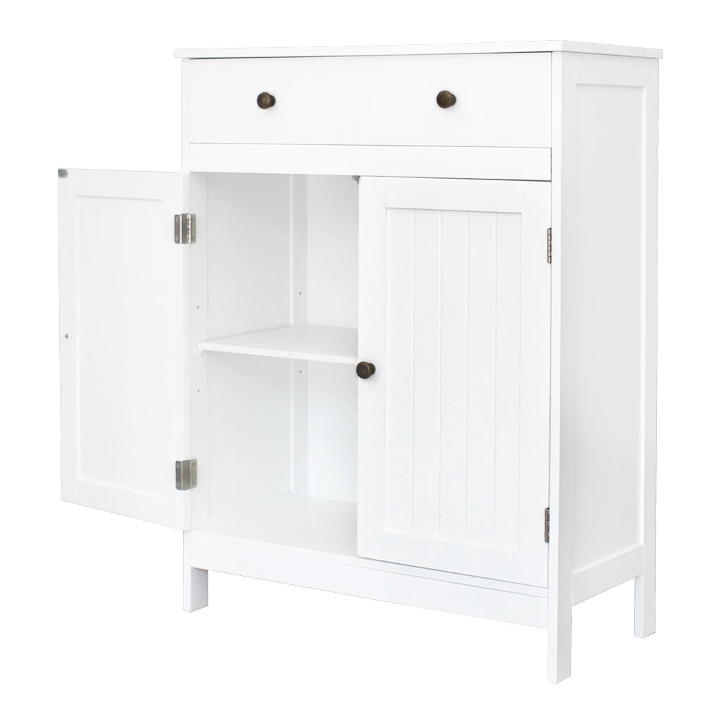 A Hundred Pages Of Double Doors And A Drawer, Can Be Used As Bathroom Cabinet, Dining Cabinet And Porch Cabinet