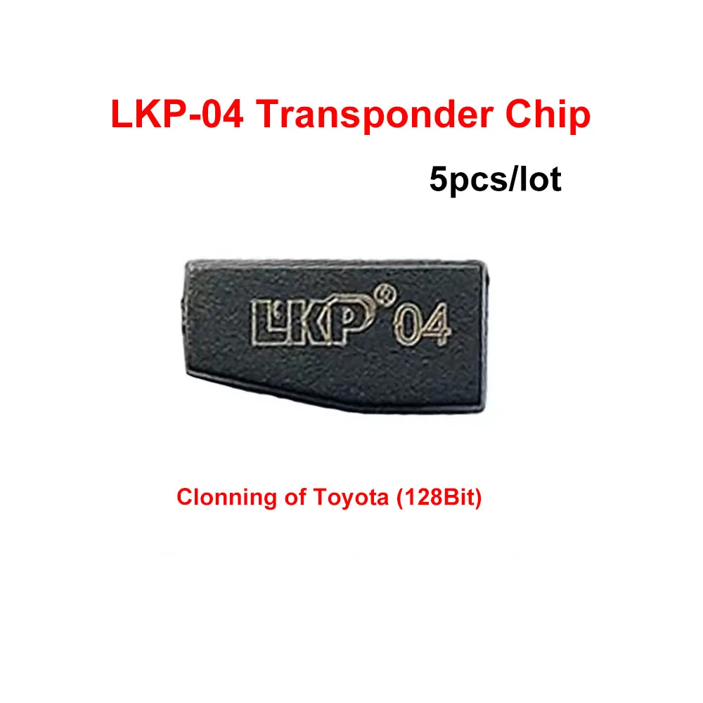 5pcs/lot LKP-04 LKP04 Ceramic Chip for Toyota H-key Blade 128bit For H Transponder Chip Car Assecories