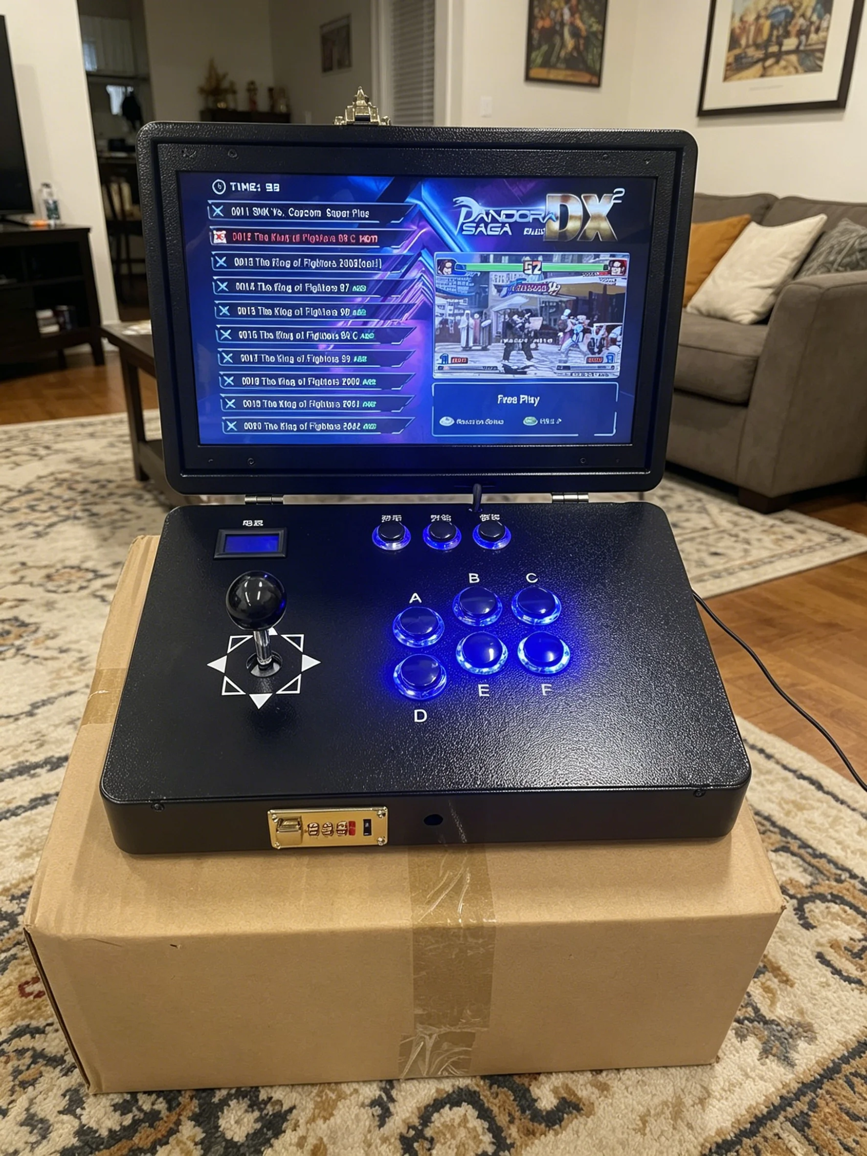 Pandora Games Box H3 23000 in 1 Arcade Console 14 Inch Metal Machine Dual Joystick for Game Centers