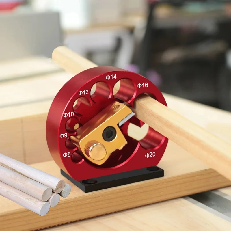 Customized-8 Adjustable Electric Drill Rounder for Wood, Wood Tenons, and Rectangular Strips into Round Wood Strips CarpentryDIY
