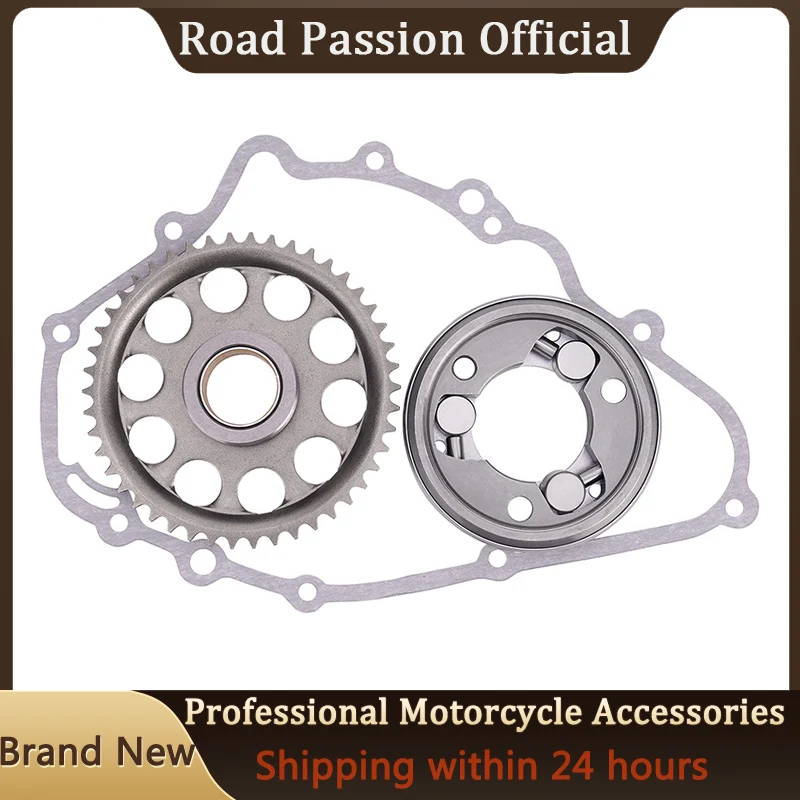 

Motorcycle One Way Bearing Starter Clutch Assy & Cylinder Gasket For KAWASAKI ER-5 ER500 Ninja 500 EX500A 454LTD EN450A EX500D