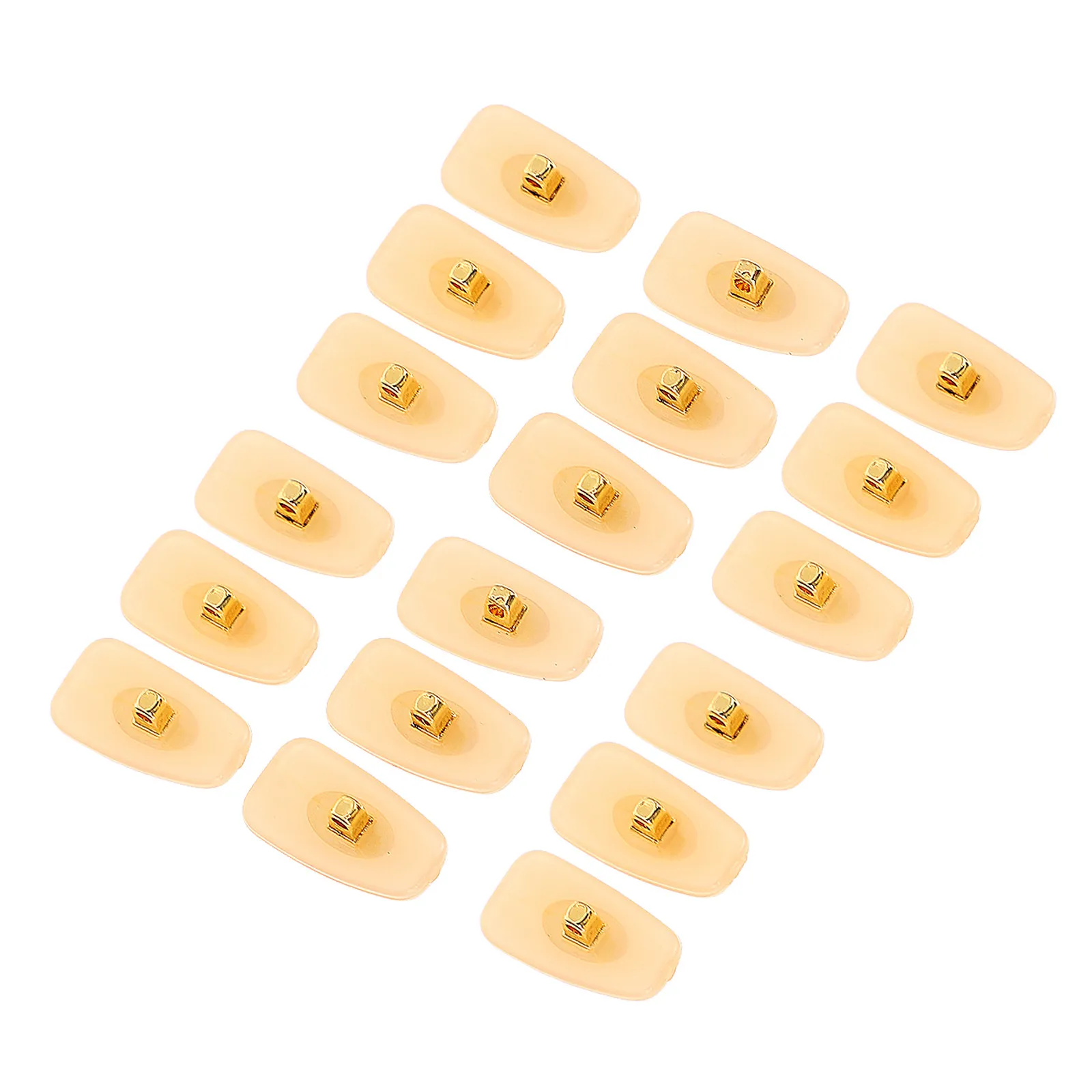 20Pcs Glasses Nose Pad Non-Slip Simple High Quality Replacement Glasses Parts Nose Pads Non-Skid Accessory Glass Accessory