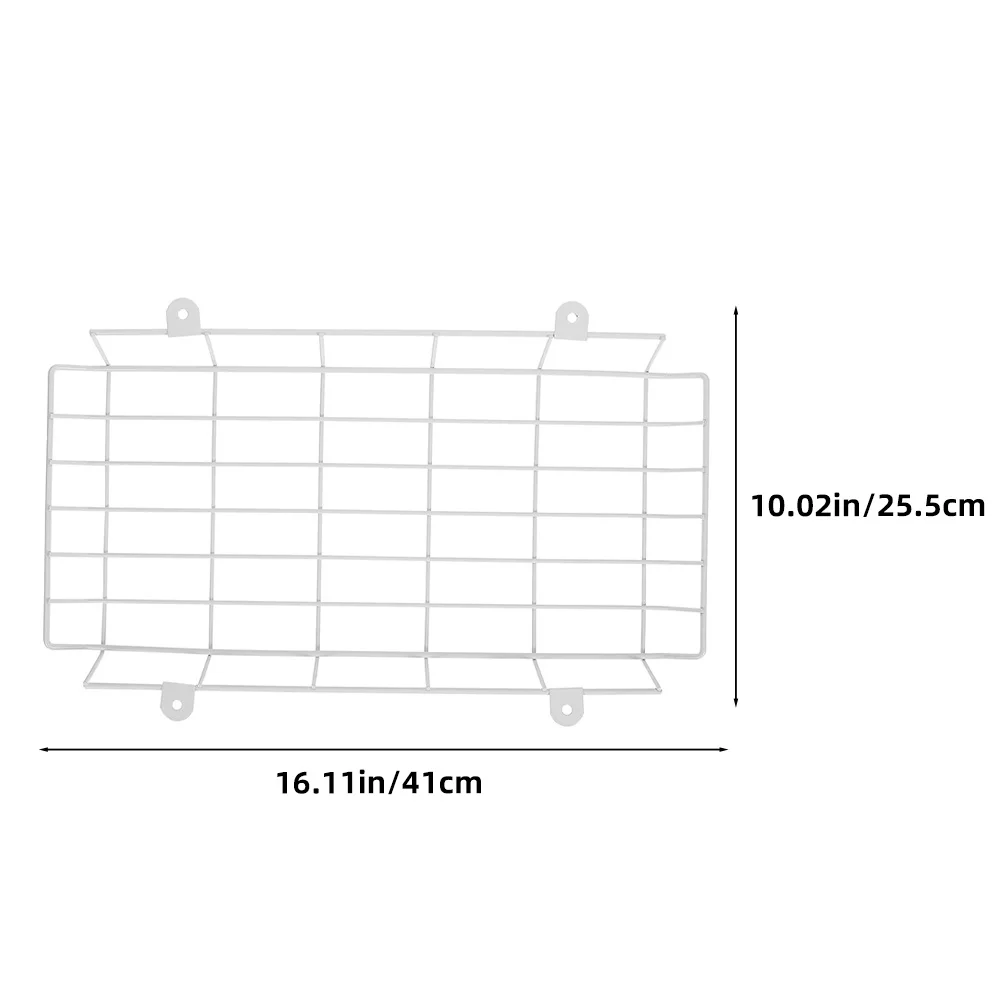 2pcs Exit Sign Guard Metal Emergency Light Protective Cover Wall Mount For Safety Protection In Cinema Mall Theater Decor