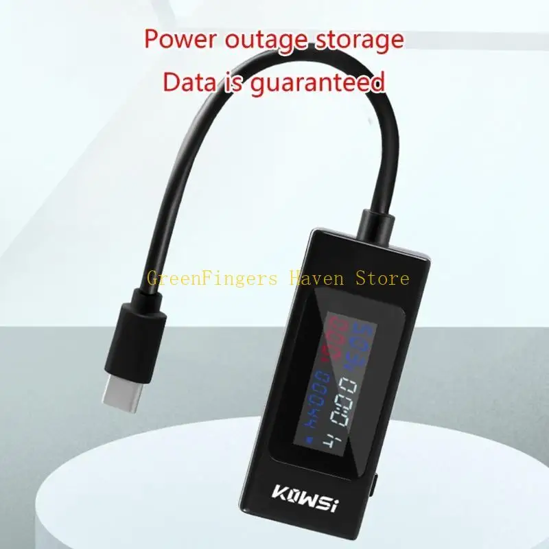 F68D USB Power Meter Tester Voltmeter Voltmeter Bower-Power Clesectors