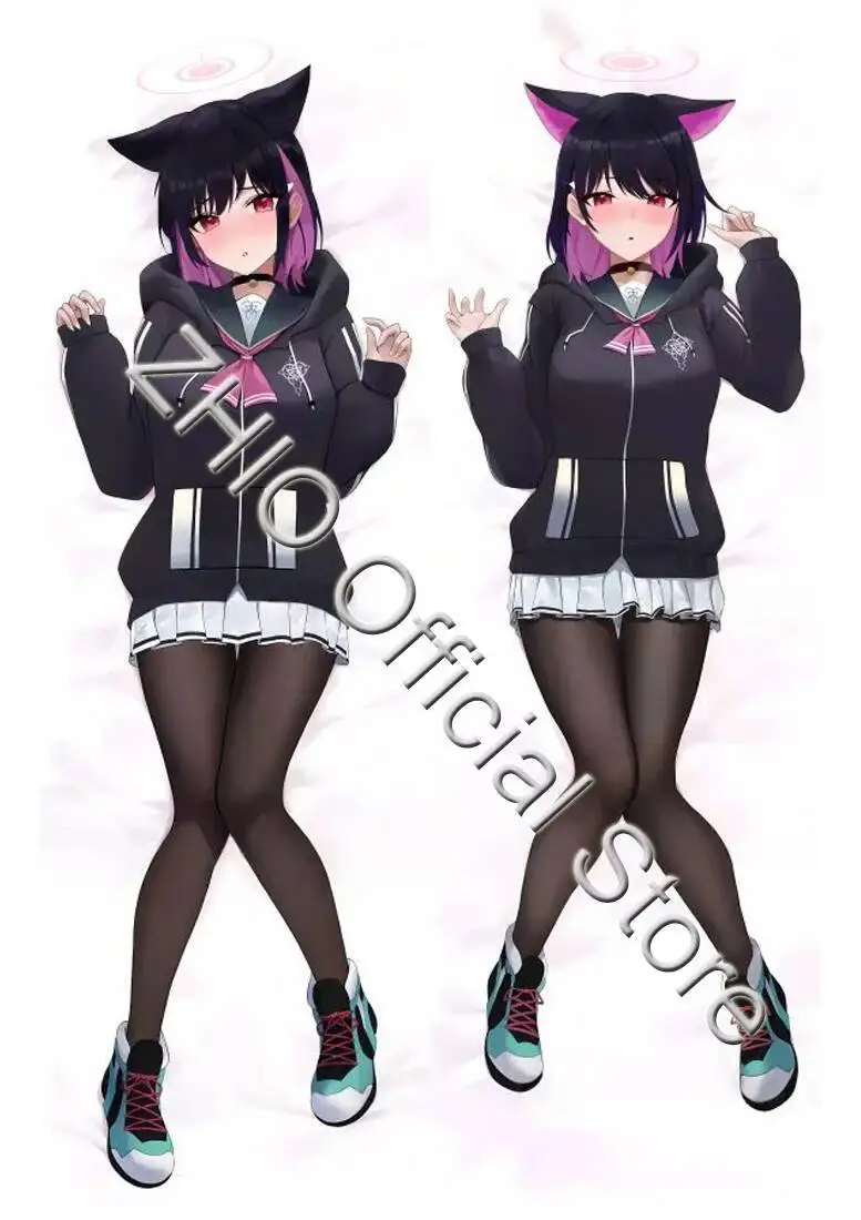 

Game Blue Archive Kyouyama Kazusa Dakimakura Waifu Pillow Case Gift 2-Side Print Hing Body Anime Cushion Cover Bed Decor