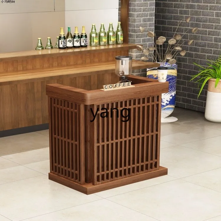 

LZR welcome desk Small retro style checkout page Hotel Japanese material store