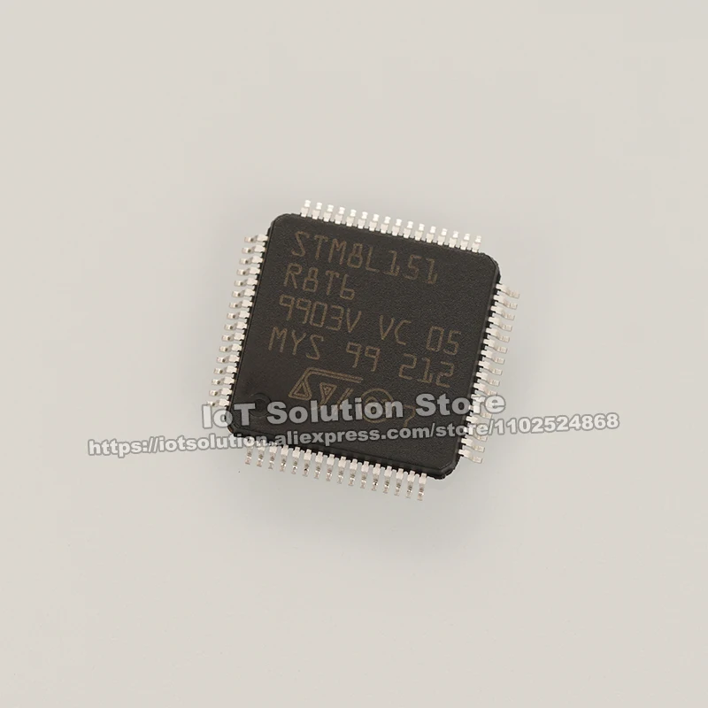 STM8L151R8T6 LQFP-64 10x10x1,4mm STM8L151R8T6TR