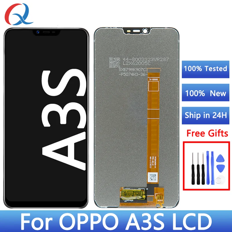 Pantalla For Oppo A3S Lcd Digitizer Assembly For Oppo A3s CPH1803 Screen Replacement Mobile Phone Lcd For OPPO A3s Display