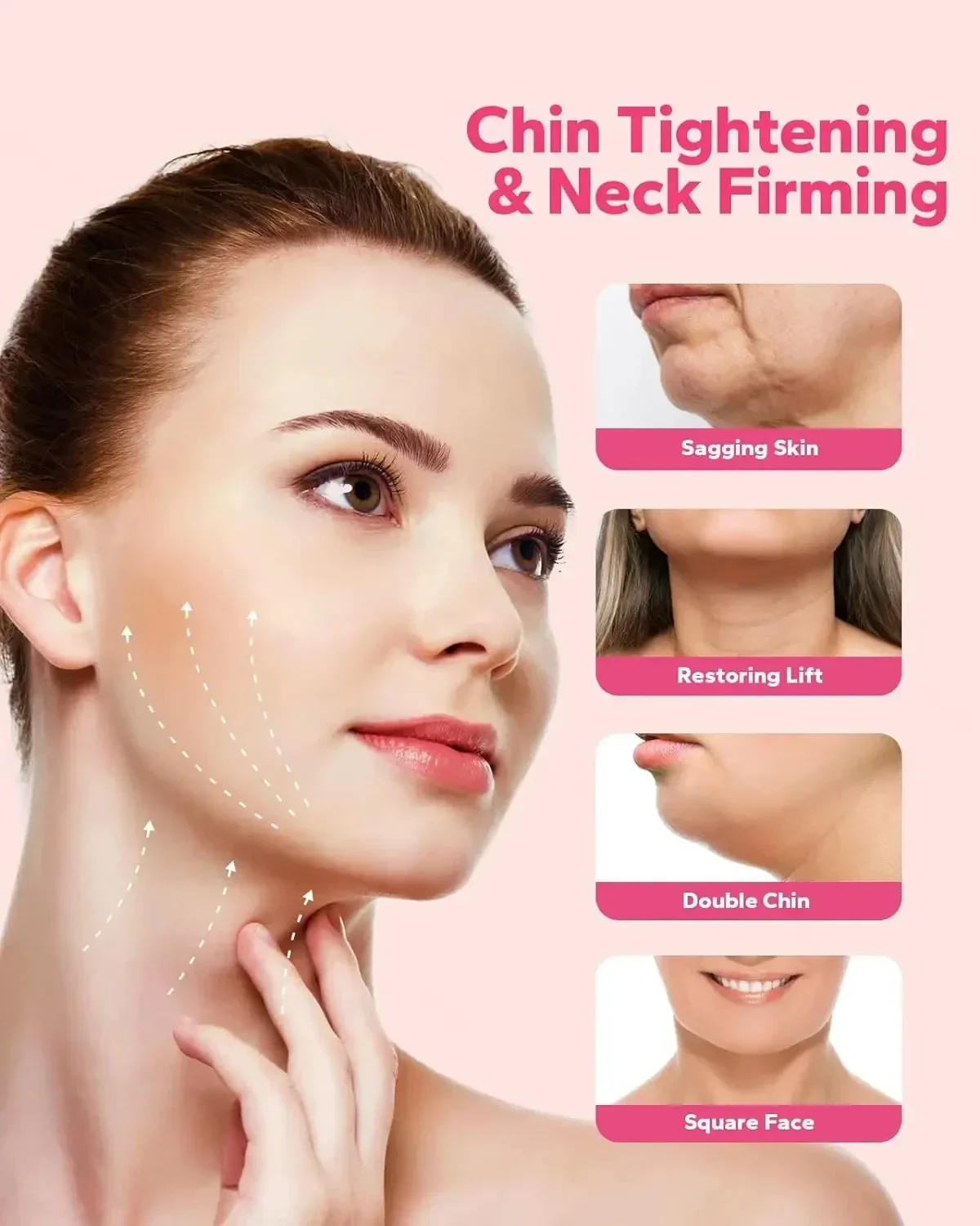 Mulheres rosto emagrecimento bandagem face lifting banda v linha shaper queixo bochecha levantar cinto de massagem facial cinta beleza cuidados com a pele ferramentas