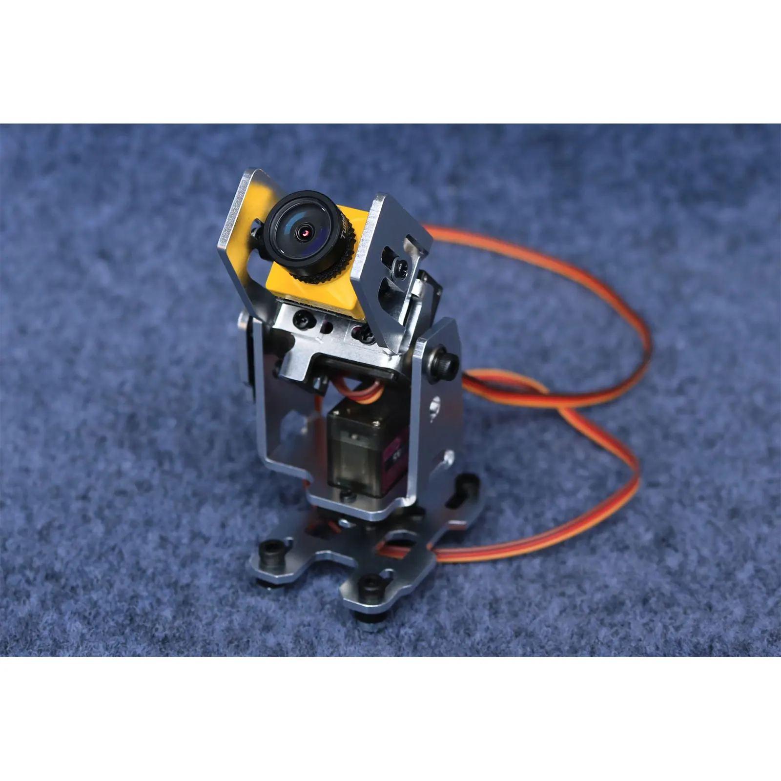 Thanksbuyer DC4.8V-5V 29-43mm Adjustable Servo Gimbal Bracket Dual-axis 29x29mm Camera Stand for FPV Drone Head Tracker